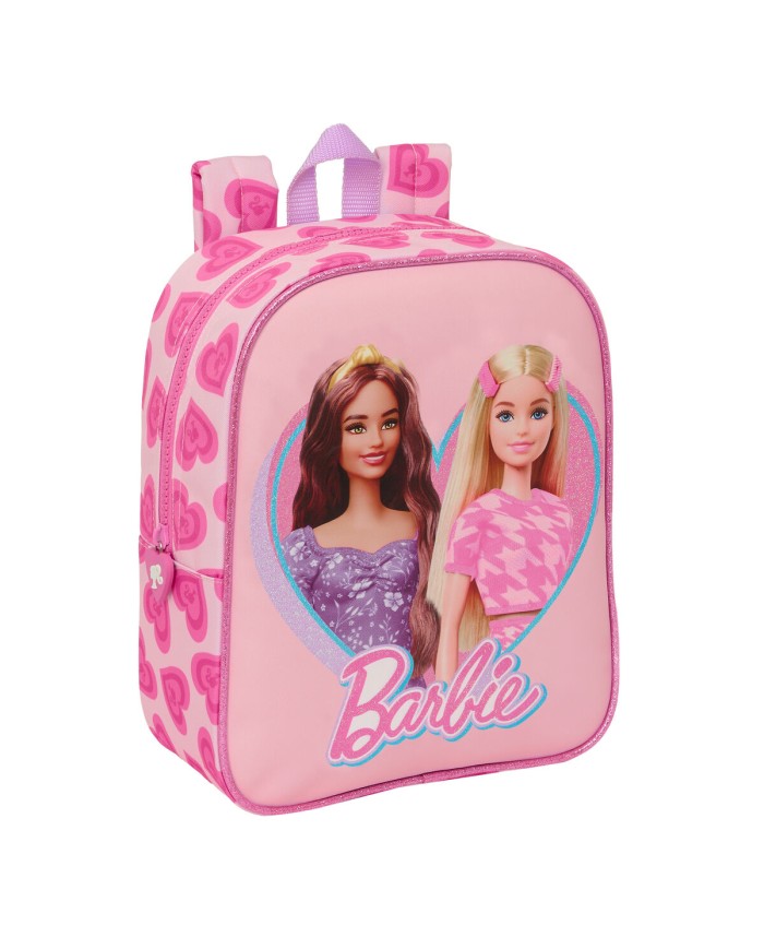 Zaino per Bambini Barbie Love Rosa 22 x 27 x 10 cm