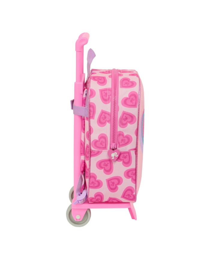 Trolley per la Scuola Barbie Love Rosa 22 x 27 x 10 cm Trolley per la Scuola Barbie Love Rosa 22 x 27 x 10 cm