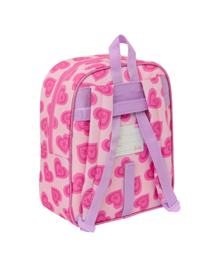 Zaino per Bambini Barbie Love Rosa 22 x 27 x 10 cm
