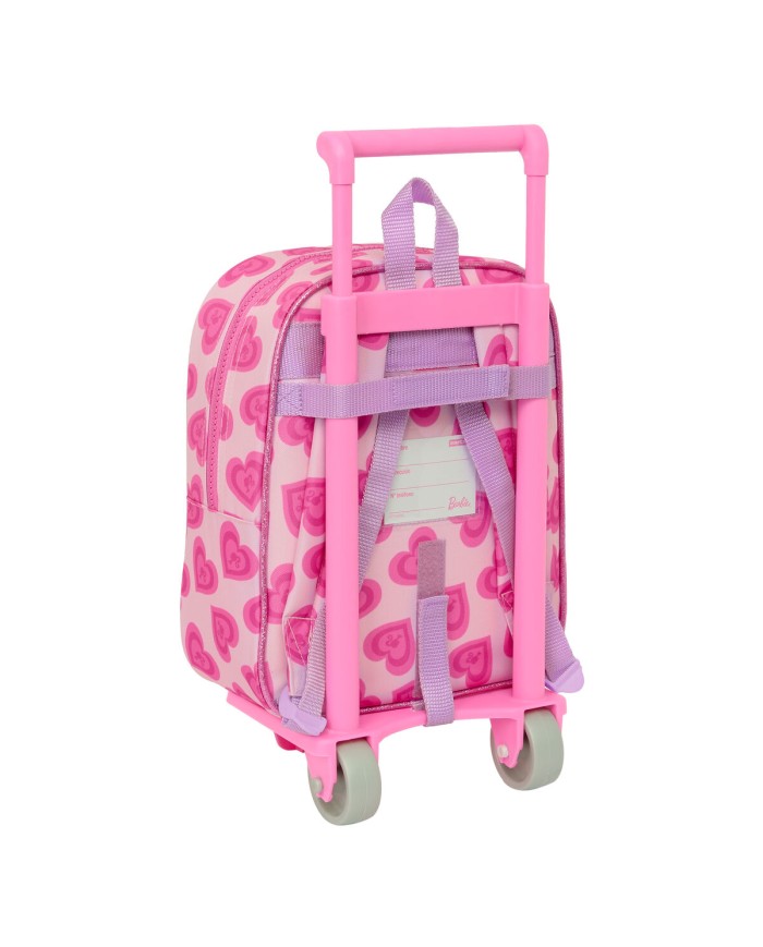 Trolley per la Scuola Barbie Love Rosa 22 x 27 x 10 cm Trolley per la Scuola Barbie Love Rosa 22 x 27 x 10 cm