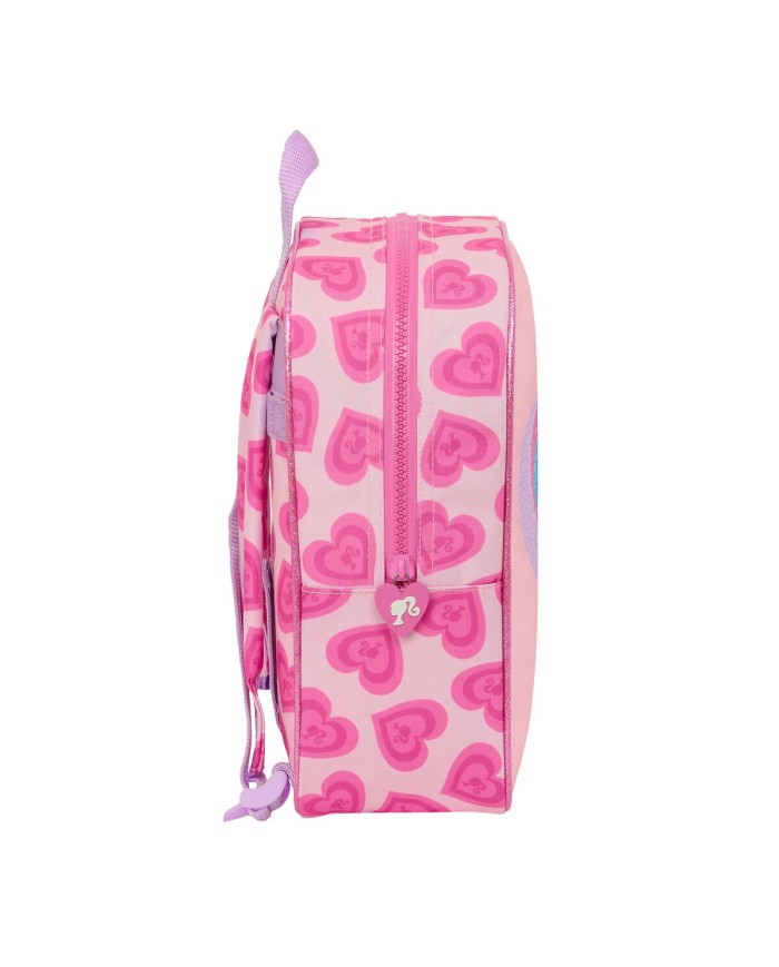 Zaino per Bambini Barbie Love Rosa 22 x 27 x 10 cm