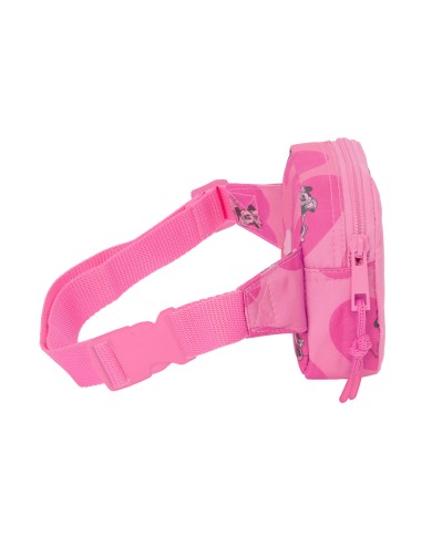 Marsupio Minnie Mouse Loving Rosa 14 x 11 x 4 cm Marsupio Minnie Mouse Loving Rosa 14 x 11 x 4 cm