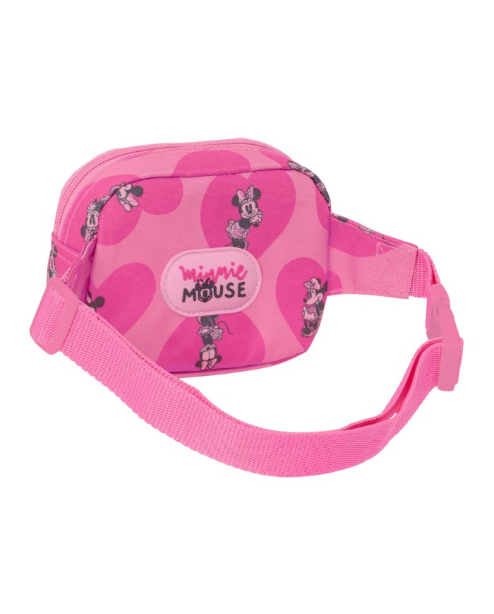Marsupio Minnie Mouse Loving Rosa 14 x 11 x 4 cm