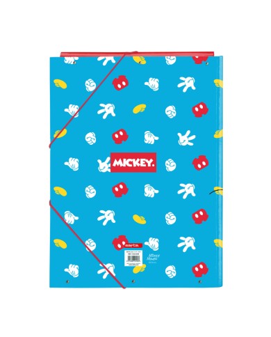 Fascicolo Mickey Mouse Clubhouse Fantastic Azzurro Rosso A4 Fascicolo Mickey Mouse Clubhouse Fantastic Azzurro Rosso A4