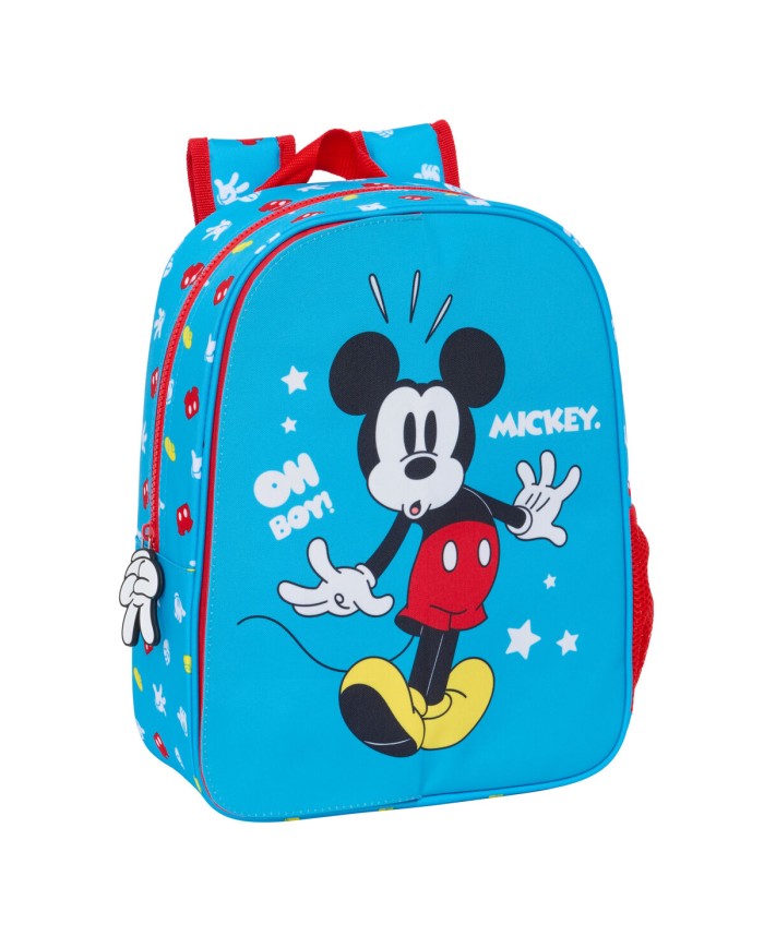 Zaino Scuola Mickey Mouse Clubhouse Fantastic Azzurro Rosso 26 x 34 x 11 cm Zaino Scuola Mickey Mouse Clubhouse Fantastic Azzurro Rosso 26 x 34 x 11 cm