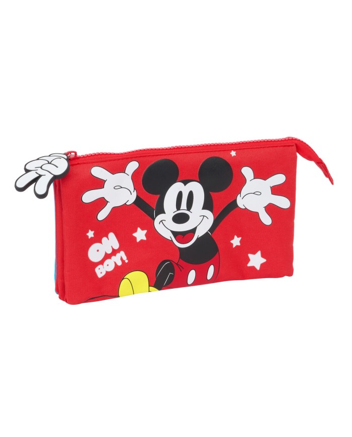 Portaoggetti Doppio Mickey Mouse Clubhouse Fantastic Azzurro Rosso 22 x 12 x 3 cm Portaoggetti Doppio Mickey Mouse Clubhouse Fantastic Azzurro Rosso 22 x 12 x 3 cm