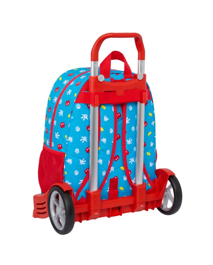 Trolley per la Scuola Mickey Mouse Clubhouse Fantastic Azzurro Rosso 33 x 42 x 14 cm Trolley per la Scuola Mickey Mouse Clubhouse Fantastic Azzurro Rosso 33 x 42 x 14 cm