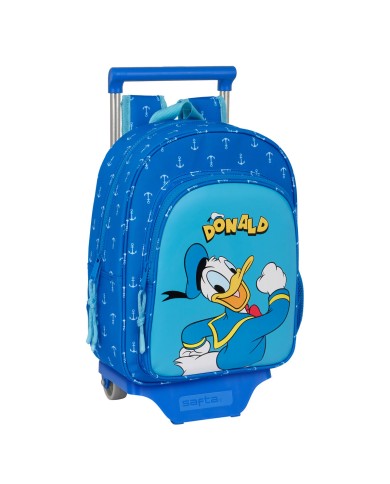 Trolley per la Scuola Donald Azzurro 26 x 34 x 11 cm Trolley per la Scuola Donald Azzurro 26 x 34 x 11 cm