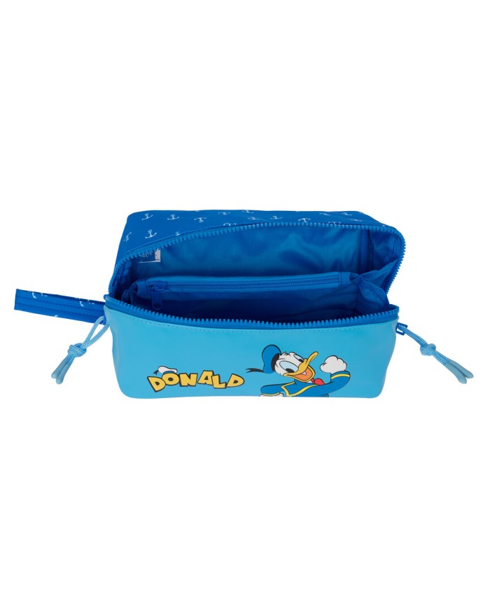 Astuccio Scuola Donald Azzurro 22 x 10 x 10 cm