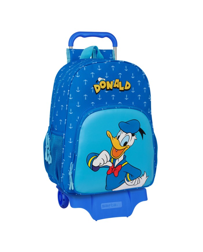 Trolley per la Scuola Donald Azzurro 33 x 42 x 14 cm