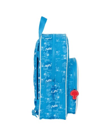 Zaino Scuola Los Pitufos Azzurro 26 x 34 x 11 cm Zaino Scuola Los Pitufos Azzurro 26 x 34 x 11 cm