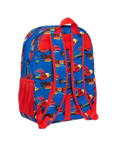 Zaino Scuola Cars Race ready Azzurro 33 x 42 x 14 cm Zaino Scuola Cars Race ready Azzurro 33 x 42 x 14 cm