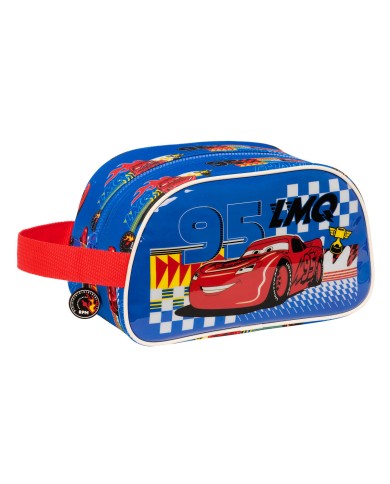 Necessaire per la Scuola Cars Race ready Azzurro 26 x 15 x 12 cm