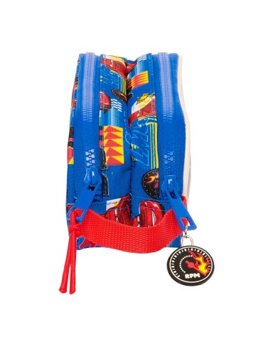 Portaoggetti Doppio Cars Race ready Azzurro 21 x 8 x 6 cm