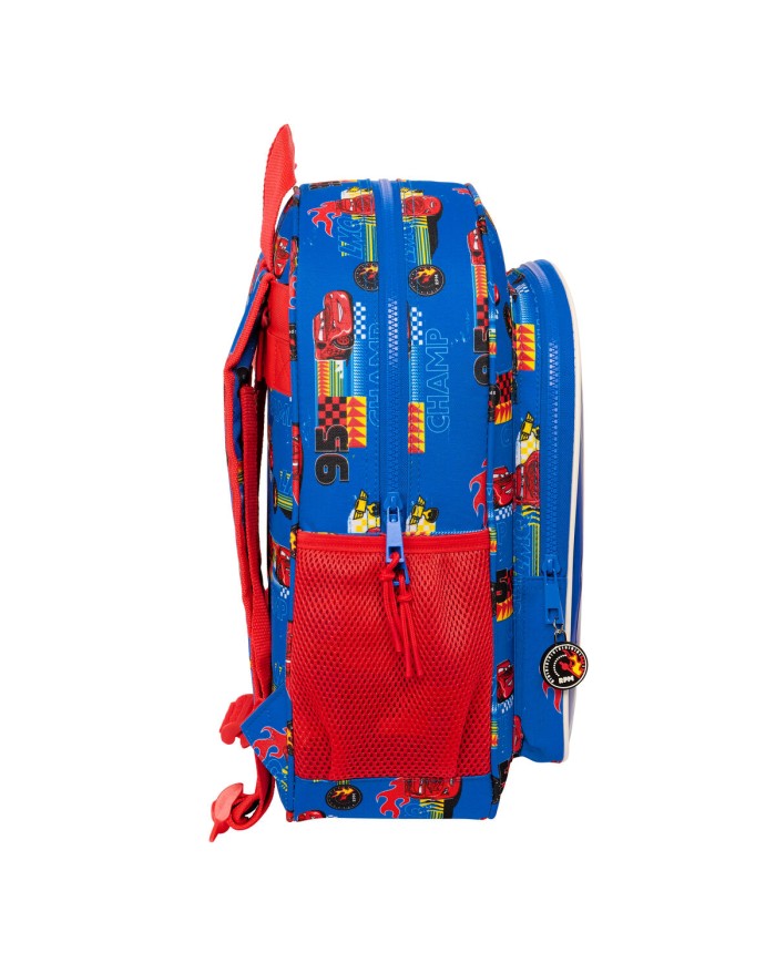 Zaino Scuola Cars Race ready Azzurro 32 X 38 X 12 cm Zaino Scuola Cars Race ready Azzurro 32 X 38 X 12 cm