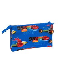 Portaoggetti Triplo Cars Race ready Azzurro 22 x 12 x 3 cm Portaoggetti Triplo Cars Race ready Azzurro 22 x 12 x 3 cm