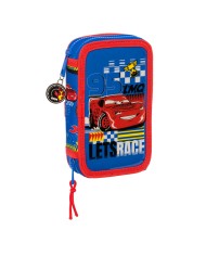 Portaoggetti Triplo Cars Race ready Azzurro 22 x 12 x 3 cm Portaoggetti Triplo Cars Race ready Azzurro 22 x 12 x 3 cm