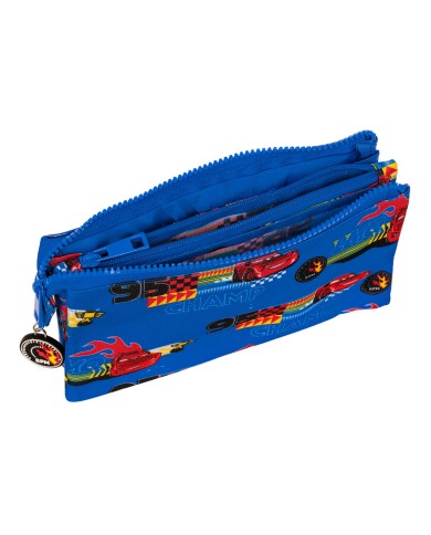 Portaoggetti Triplo Cars Race ready Azzurro 22 x 12 x 3 cm Portaoggetti Triplo Cars Race ready Azzurro 22 x 12 x 3 cm