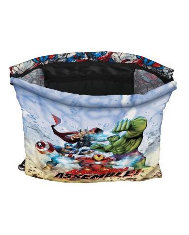 Zainetto con Cordini The Avengers Forever Multicolore 26 x 34 x 1 cm