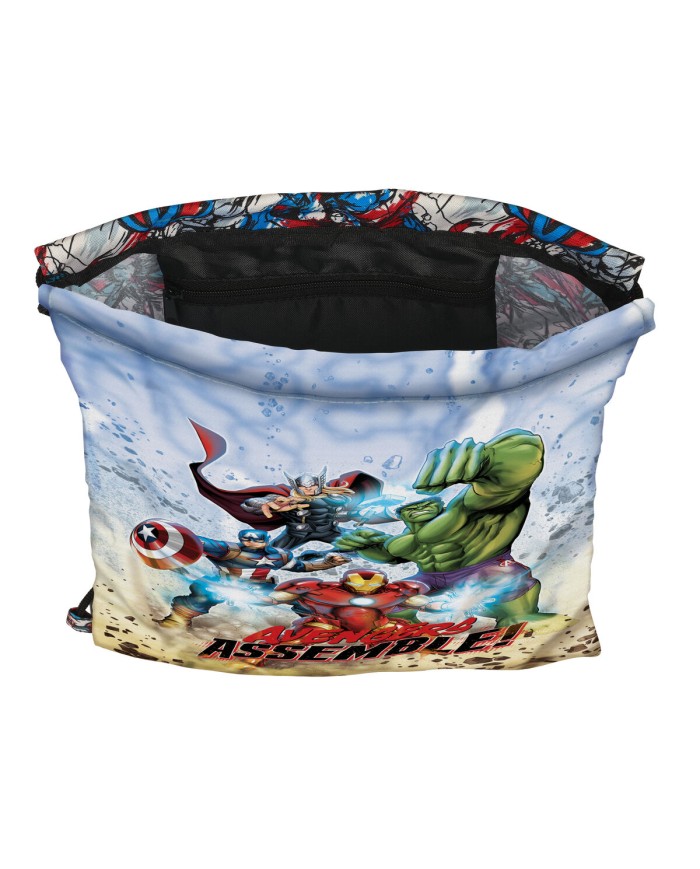 Zainetto con Cordini The Avengers Forever Multicolore 26 x 34 x 1 cm