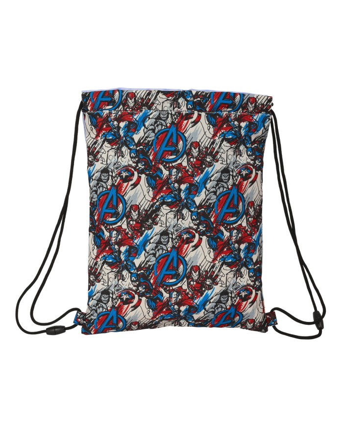Zainetto con Cordini The Avengers Forever Multicolore 26 x 34 x 1 cm