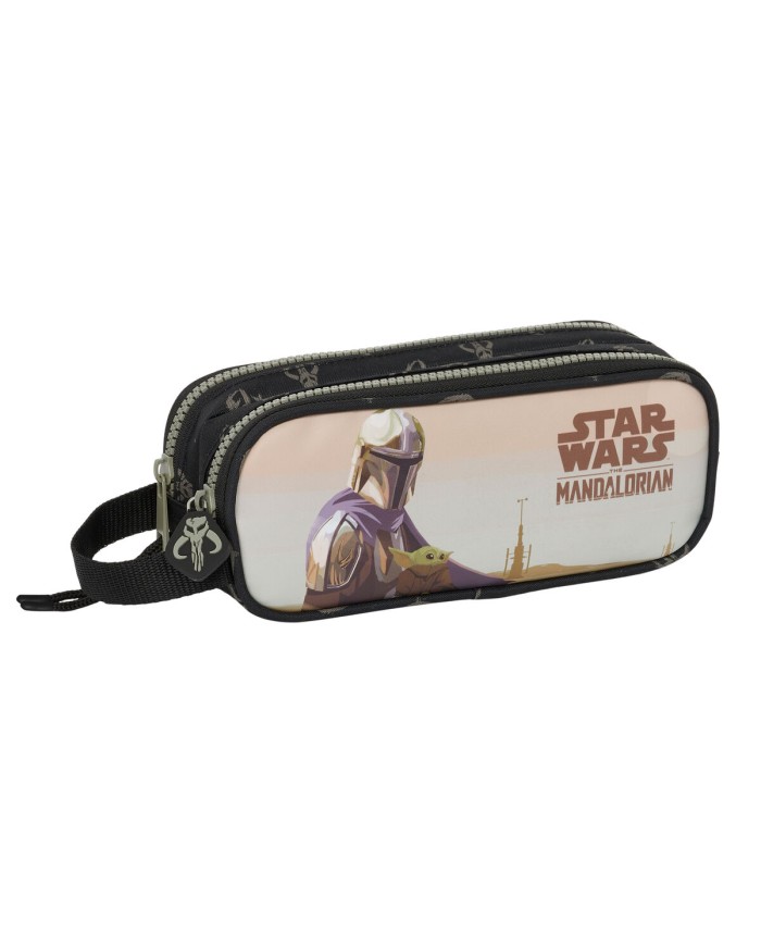 Portaoggetti Doppio The Mandalorian This is the way Nero 21 x 8 x 6 cm Portaoggetti Doppio The Mandalorian This is the way Nero 21 x 8 x 6 cm