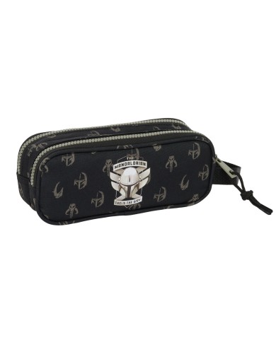 Portaoggetti Doppio The Mandalorian This is the way Nero 21 x 8 x 6 cm Portaoggetti Doppio The Mandalorian This is the way Nero 21 x 8 x 6 cm