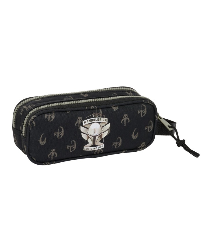 Portaoggetti Doppio The Mandalorian This is the way Nero 21 x 8 x 6 cm Portaoggetti Doppio The Mandalorian This is the way Nero 21 x 8 x 6 cm