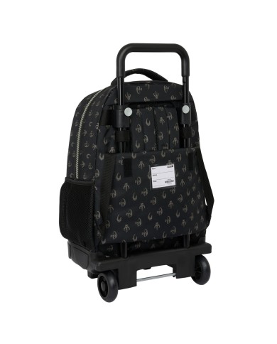 Trolley per la Scuola The Mandalorian This is the way Nero 33 X 45 X 22 cm Trolley per la Scuola The Mandalorian This is the way Nero 33 X 45 X 22 cm