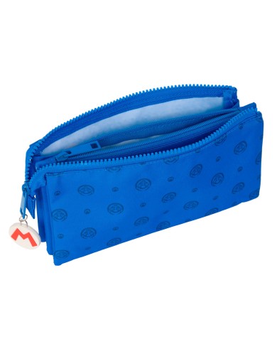 Portaoggetti Triplo Super Mario Play Azzurro Rosso 22 x 12 x 3 cm Portaoggetti Triplo Super Mario Play Azzurro Rosso 22 x 12 x 3 cm