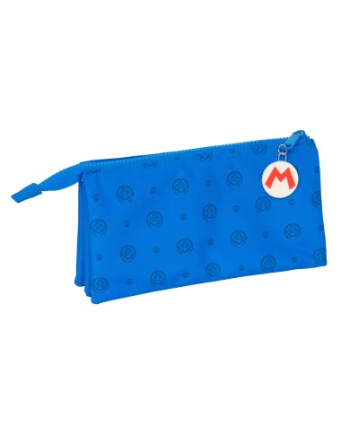 Portaoggetti Triplo Super Mario Play Azzurro Rosso 22 x 12 x 3 cm Portaoggetti Triplo Super Mario Play Azzurro Rosso 22 x 12 x 3 cm