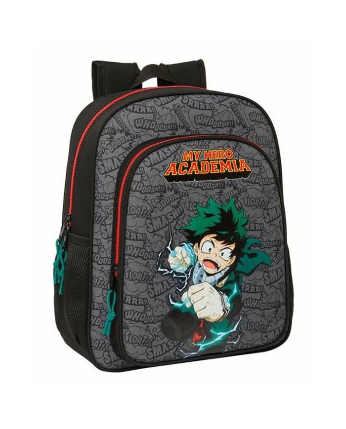Zaino Scuola My Hero Academia Nero 32 X 38 X 12 cm Zaino Scuola My Hero Academia Nero 32 X 38 X 12 cm