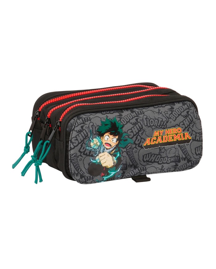 Astuccio Scuola My Hero Academia Nero 21,5 x 10 x 8 cm Astuccio Scuola My Hero Academia Nero 21,5 x 10 x 8 cm