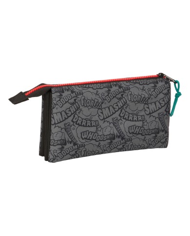 Astuccio Scuola My Hero Academia Nero 22 x 12 x 3 cm Astuccio Scuola My Hero Academia Nero 22 x 12 x 3 cm