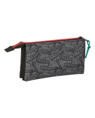 Astuccio Scuola My Hero Academia Nero 22 x 12 x 3 cm