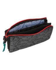 Astuccio Scuola My Hero Academia Nero 22 x 12 x 3 cm