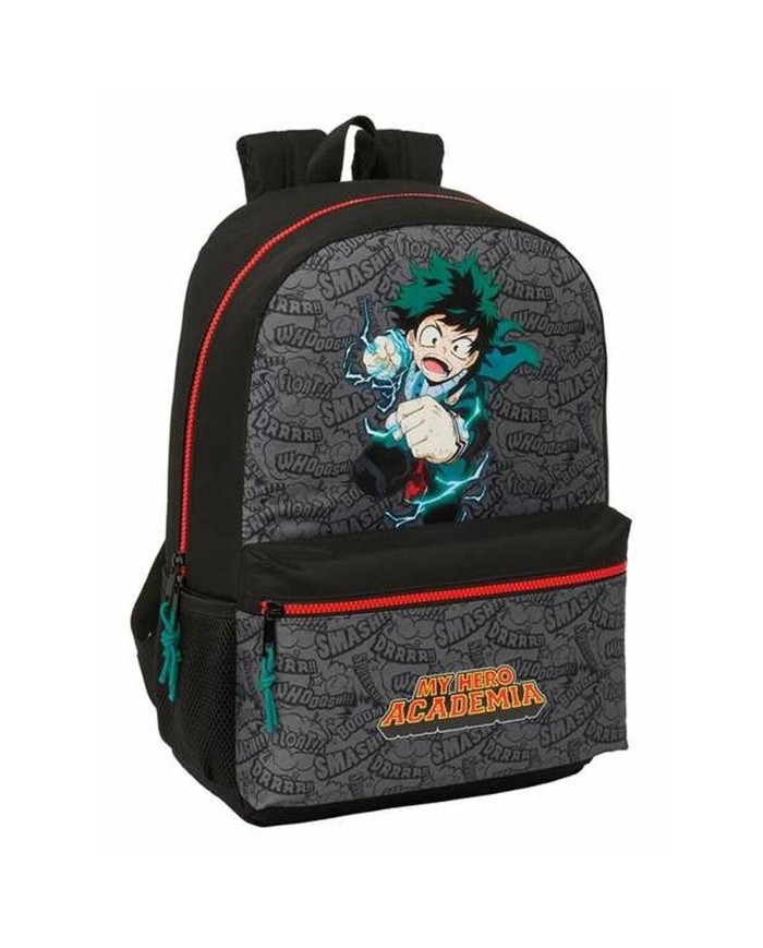 Zaino Scuola My Hero Academia Nero Zaino Scuola My Hero Academia Nero