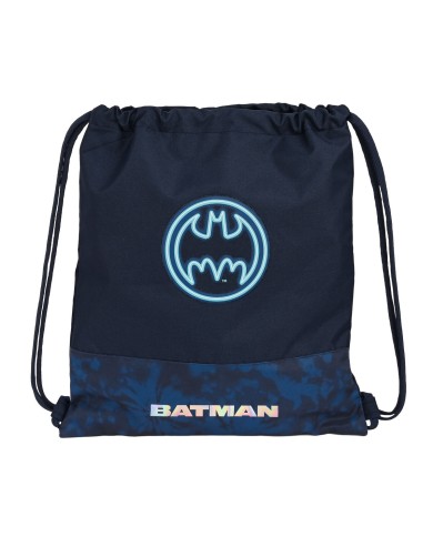 Zainetto con Cordini Batman Legendary Blu Marino 35 x 40 x 1 cm Zainetto con Cordini Batman Legendary Blu Marino 35 x 40 x 1 cm