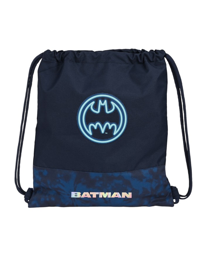 Zainetto con Cordini Batman Legendary Blu Marino 35 x 40 x 1 cm Zainetto con Cordini Batman Legendary Blu Marino 35 x 40 x 1 cm
