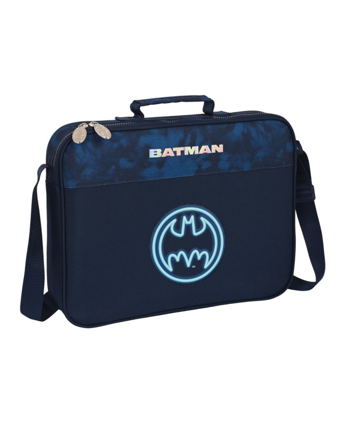 Borsa per la scuola Batman Legendary Blu Marino 38 x 28 x 6 cm