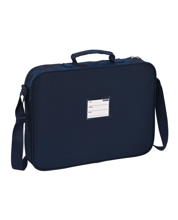 Borsa per la scuola Batman Legendary Blu Marino 38 x 28 x 6 cm