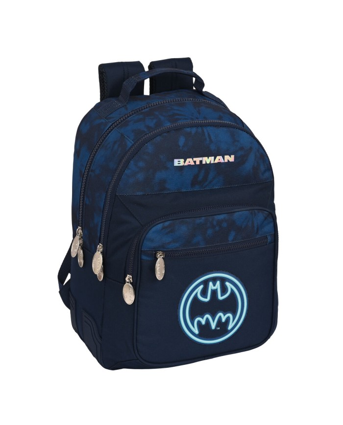 Zaino Scuola Batman Legendary Blu Marino 32 x 42 x 15 cm Zaino Scuola Batman Legendary Blu Marino 32 x 42 x 15 cm