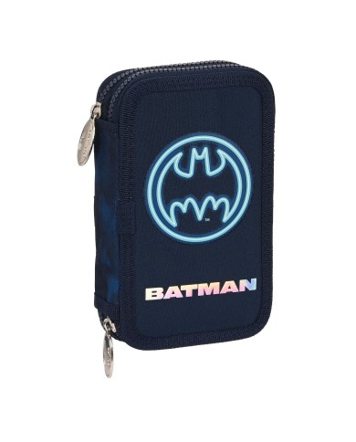 Astuccio Doppio Batman Legendary Blu Marino 12.5 x 19.5 x 4 cm (28 Pezzi) Astuccio Doppio Batman Legendary Blu Marino 12.5 x 19.5 x 4 cm (28 Pezzi)