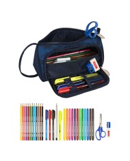 Astuccio per la Scuola con Accessori Batman Legendary Blu Marino 20 x 11 x 8.5 cm (32 Pezzi) Astuccio per la Scuola con Accessori Batman Legendary Blu Marino 20 x 11 x 8.5 cm (32 Pezzi)