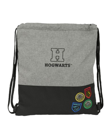 Zainetto con Cordini Harry Potter House of champions Nero Grigio 35 x 40 x 1 cm