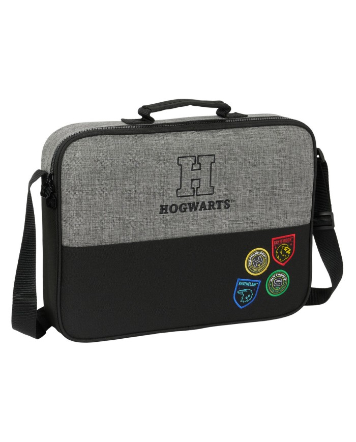 Borsa per la scuola Harry Potter House of champions Nero Grigio 38 x 28 x 6 cm Borsa per la scuola Harry Potter House of champions Nero Grigio 38 x 28 x 6 cm