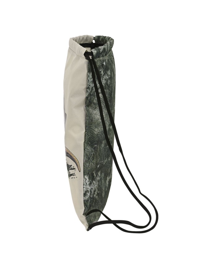 Zainetto con Cordini Jurassic World Warning Grigio 35 x 40 x 1 cm