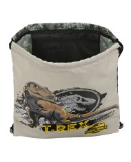 Zainetto con Cordini Jurassic World Warning Grigio 35 x 40 x 1 cm