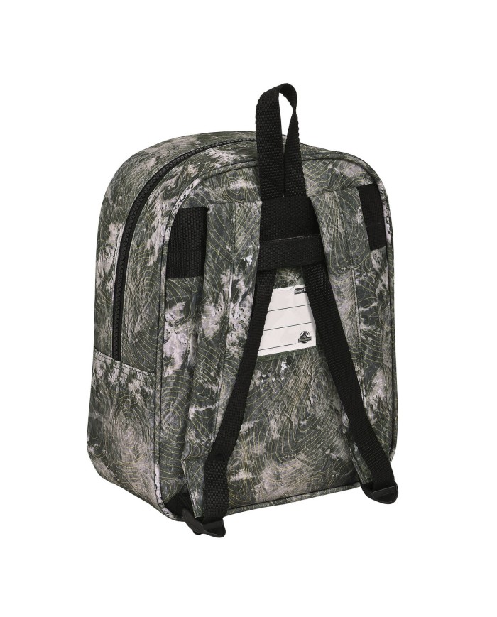 Zaino per Bambini Jurassic World Warning Grigio 22 x 27 x 10 cm Zaino per Bambini Jurassic World Warning Grigio 22 x 27 x 10 cm