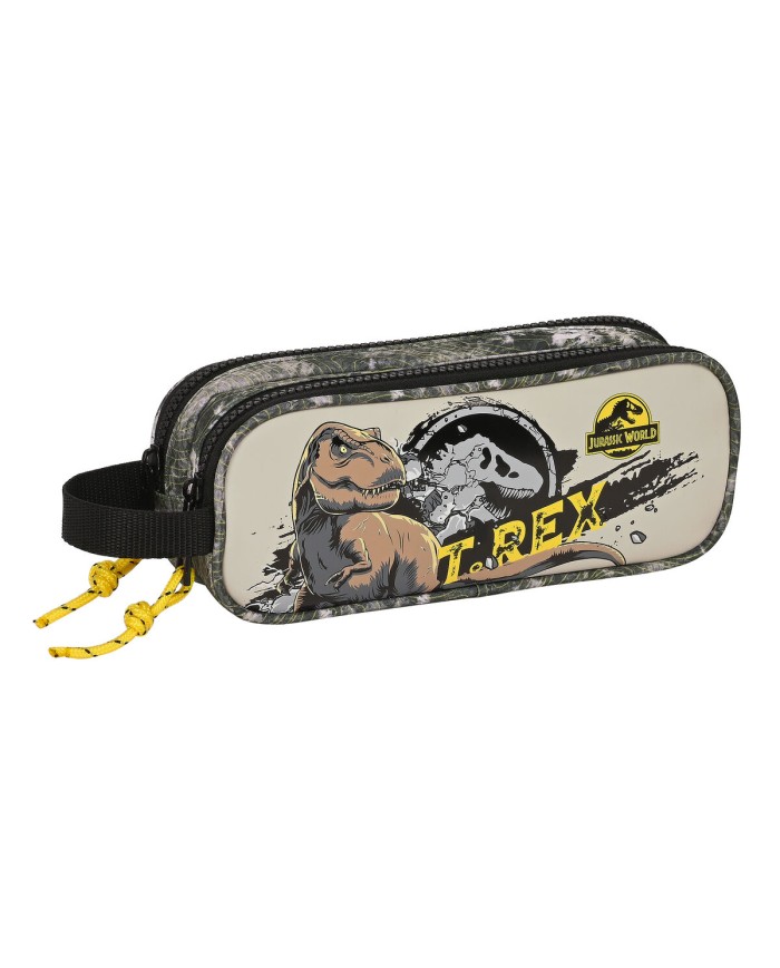 Portaoggetti Doppio Jurassic World Warning Grigio 21 x 8 x 6 cm Portaoggetti Doppio Jurassic World Warning Grigio 21 x 8 x 6 cm